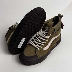 Vans Sk8-Hi MTE-2 Primaloft Hydroguard Olive Green Mens 7.5 Women's 9